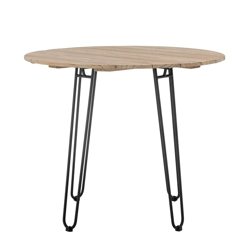 Eettafel teak naturel Molito 90cm