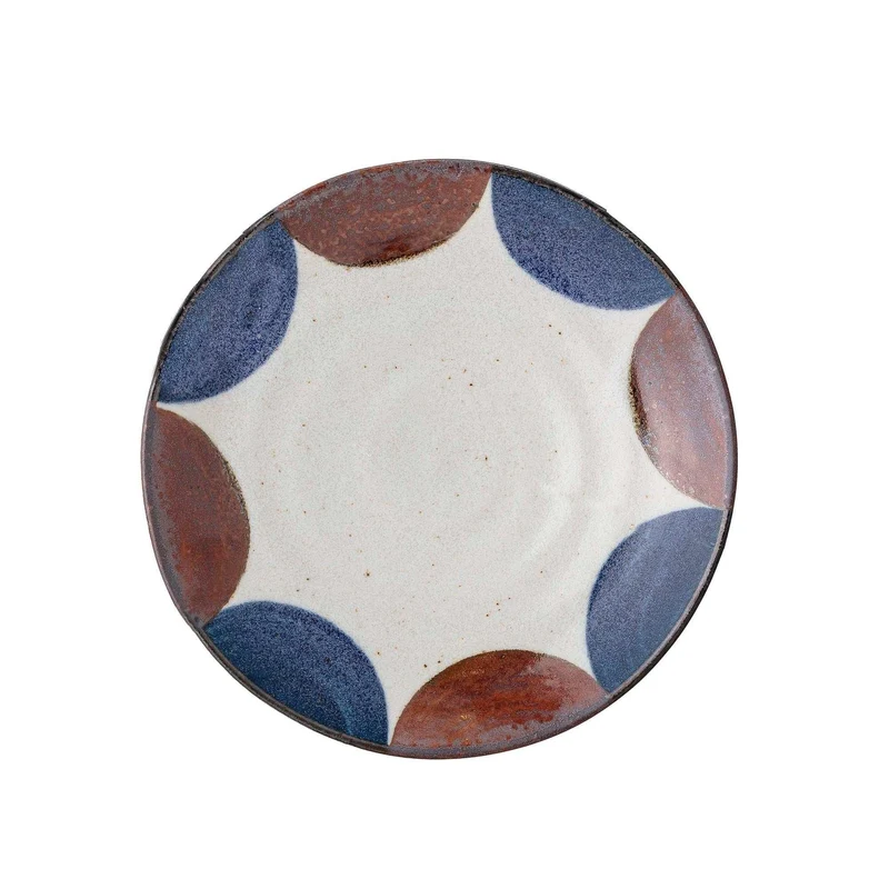 Bord porselein blauw camellia 16cm