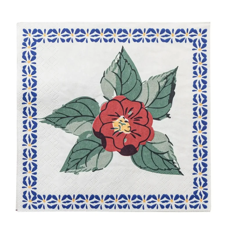 Servetten papier multi Florist