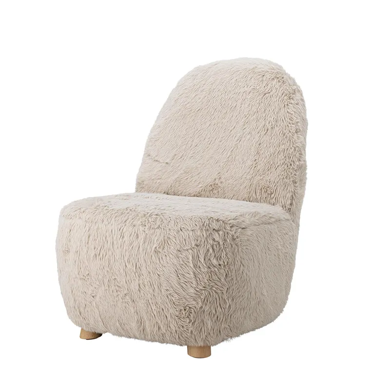Yvona Loungesessel, Natur, FSC®100%, Gummibaumholz