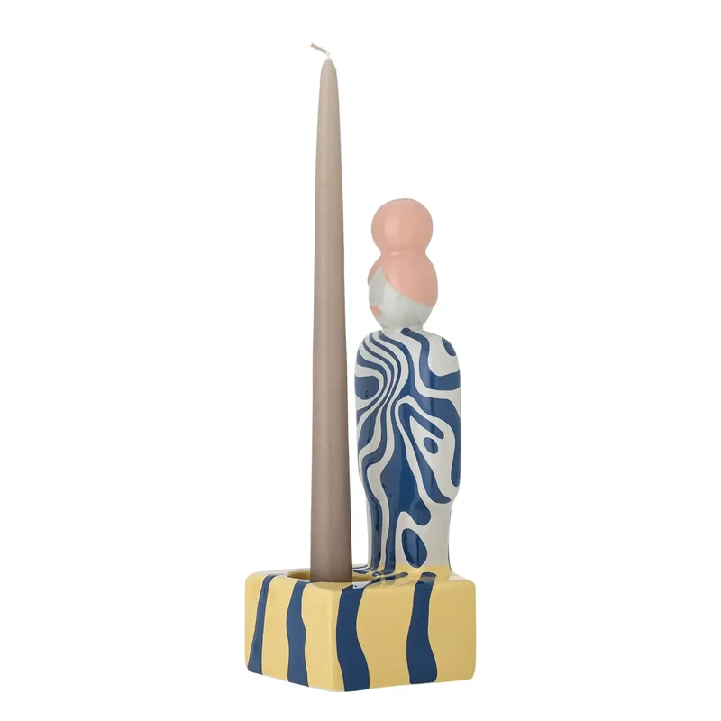 Theelichthouder aardewerk 25cm