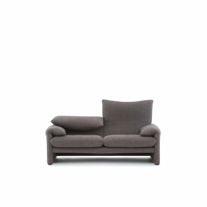 Fabric Two-Seater Sofa MARALUNGA, designed by Vico Magistretti for Cassina