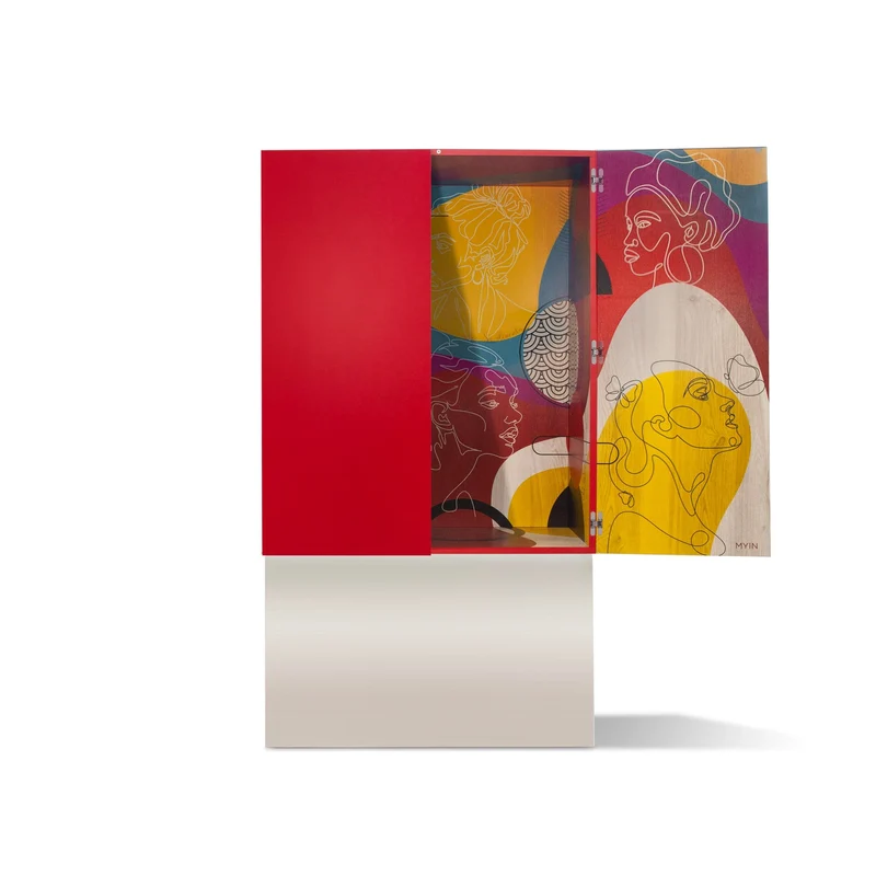 Wood Sideboard LUX SIPARIO by Luciana Gomez for MYIN