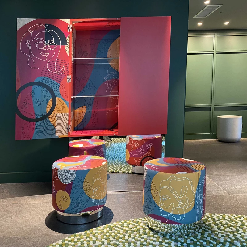 Wood Sideboard LUX SIPARIO by Luciana Gomez for MYIN
