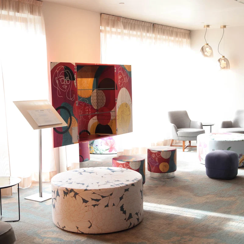 Wood Sideboard LUX SIPARIO by Luciana Gomez for MYIN