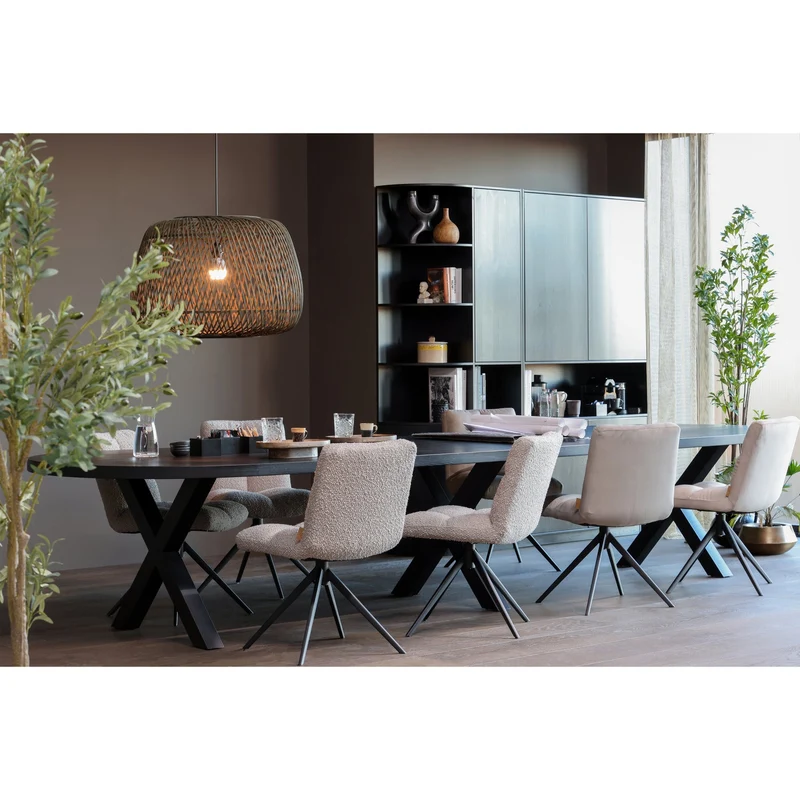 Finca armadio portaoggetti rotondo sinistra 78 cm pino nero profondo