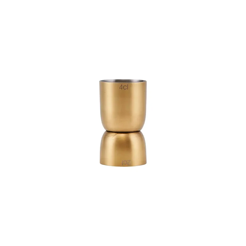 Maatbeker Alir messing 2/4cl
