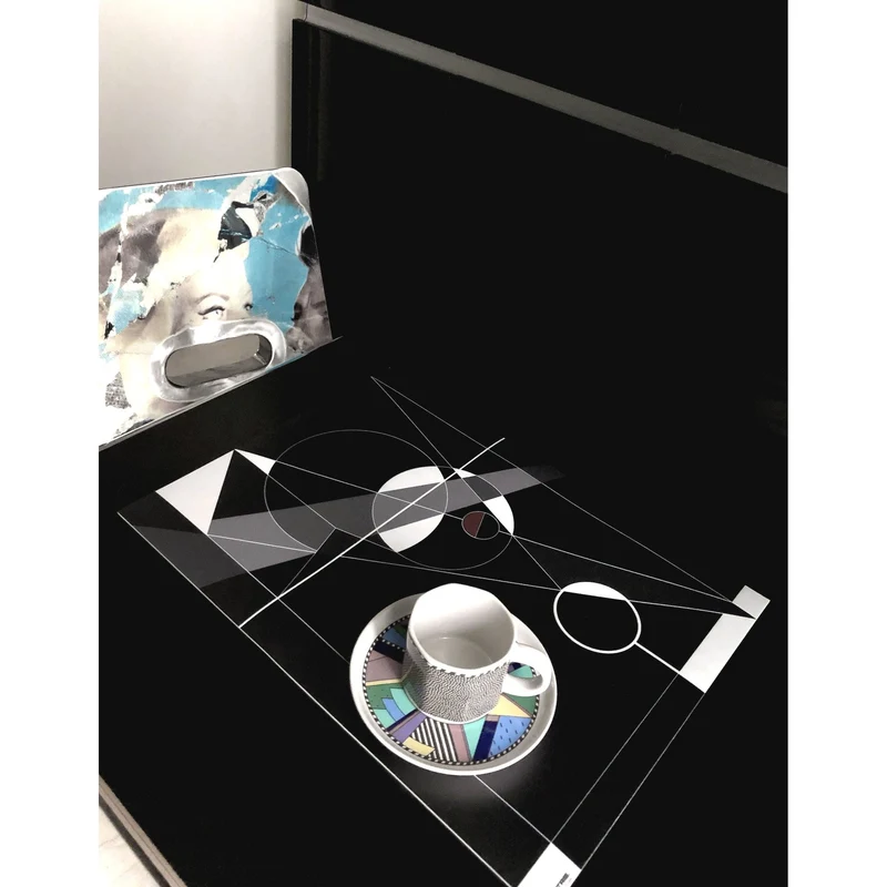 Vinyl Placemats SEGNO GRAFICO by Valeria Eva Rossi