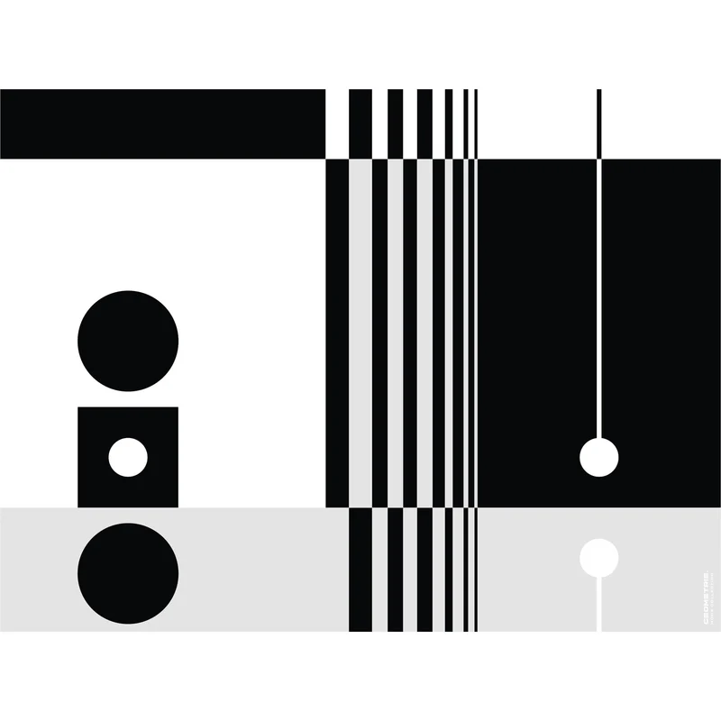 Vinyl Placemats PUNTO E LINEA by Valeria Eva Rossi