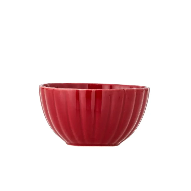 Schaal aardewerk rood Latina 12cm