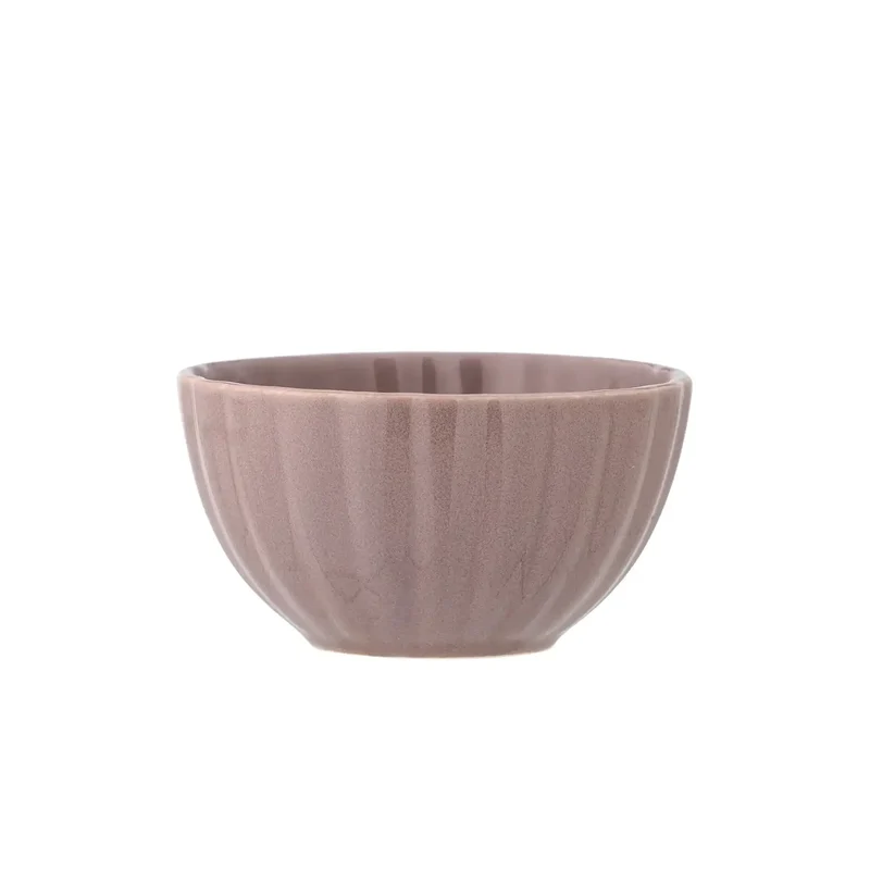 Schaal aardewerk roze Latina 12cm