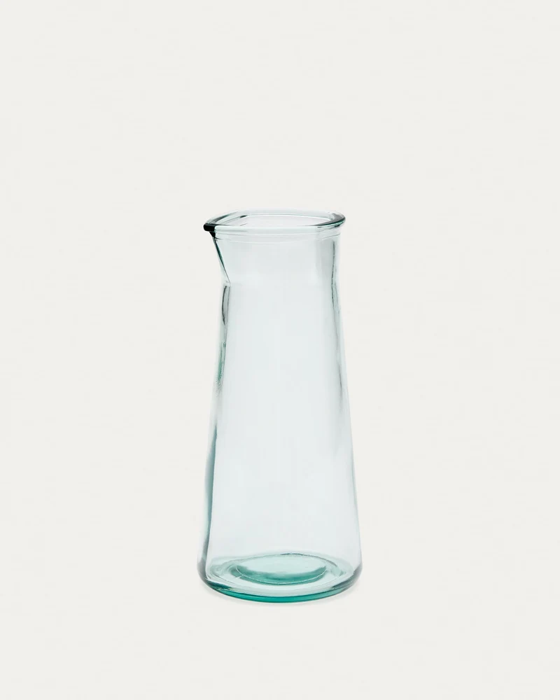 Izai Krug aus transparentem Recyclingglas