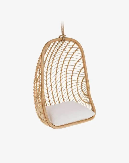 Poltrona Sospesa EKA in rattan