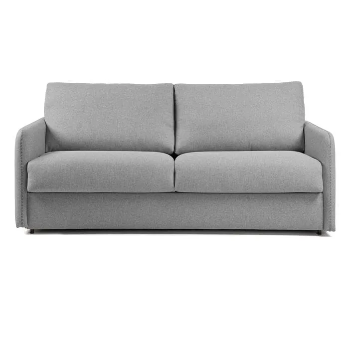 Divano letto EASY 140 cm poliuretano grigio chiaro