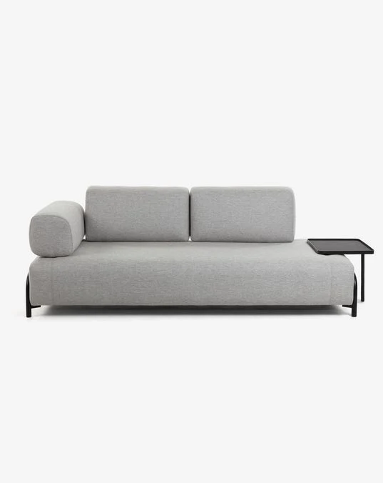 Divano SMART componibile 3 posti con vassoio grande 252 cm