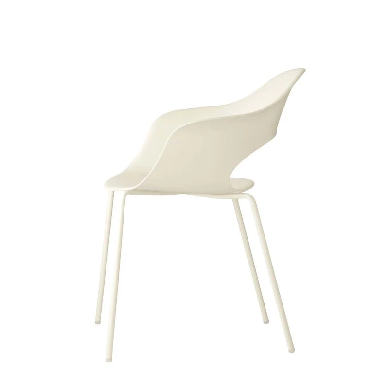 Set 4 sedie LADY B Tecnopolimero Gambe Acciao Cromato / Verniciato