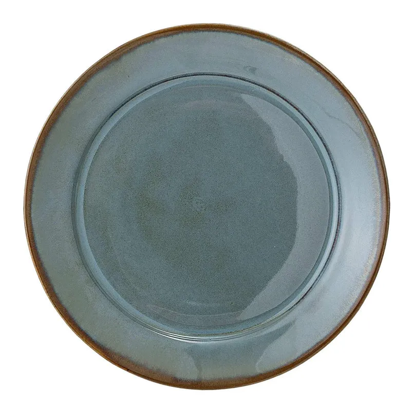 Bord aardewerk groen Pixie 28cm