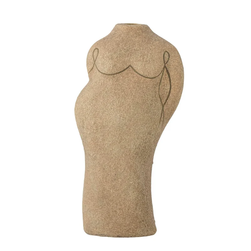Vaas terracotta bruin Lulu 19cm