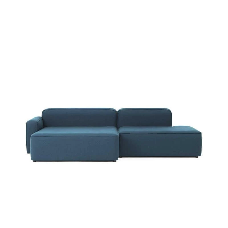 ROPE SOFA Chaise Lounge a sinistra in tessuto Fame