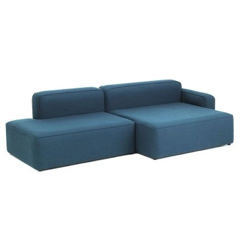 ROPE SOFA Chaise Lounge a destra in tessuto Fame