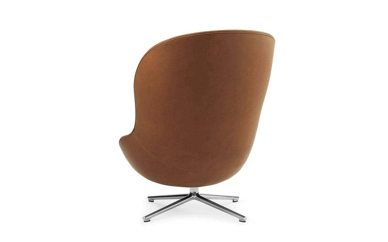 Poltrona HYG LOUNGE Chair High in Pelle by Normann Copenhagen - Restylit Shop
