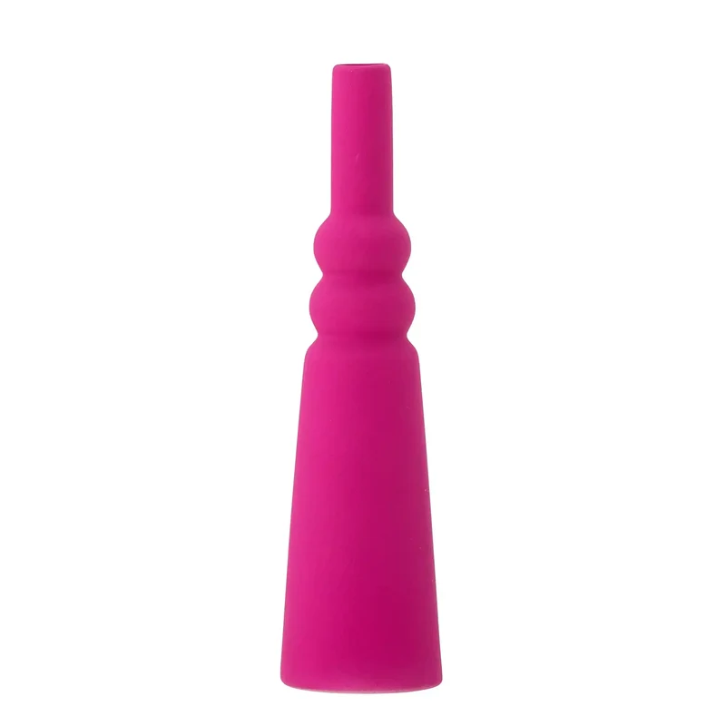 Vaas aardewerk roze Isolde 28cm