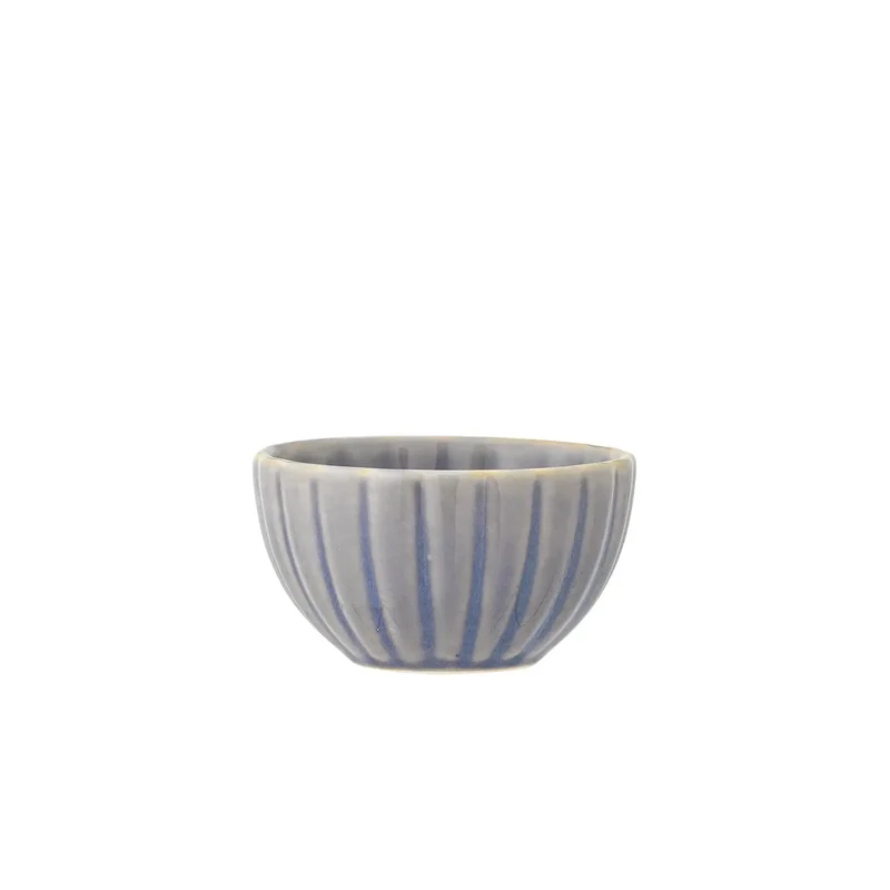 Schaal aardewerk blauw Latina 9cm