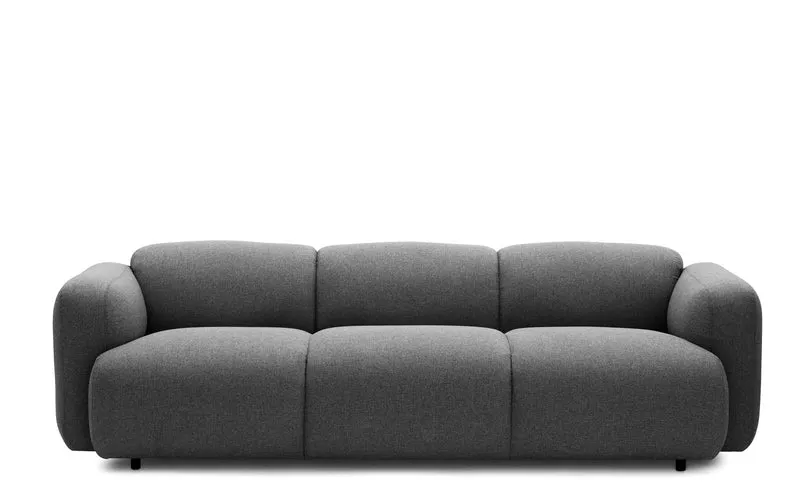 Divano Swell Sofa 3 Posti by Normann Copenhagen