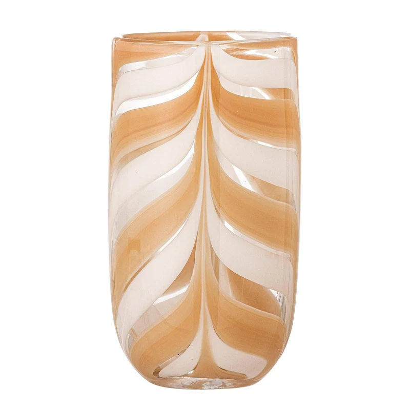 Vaas glas oranje Taven