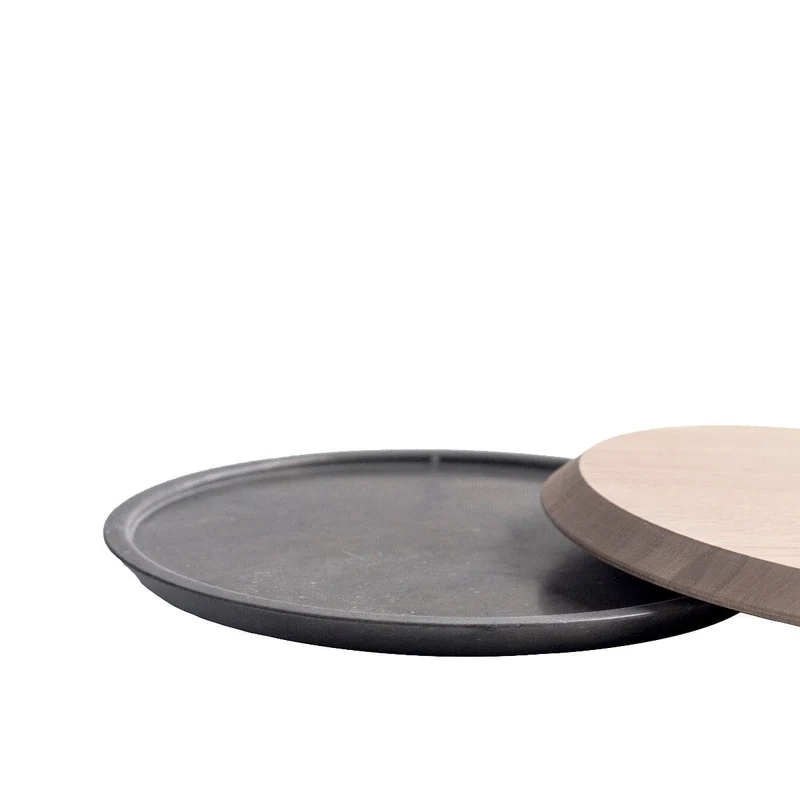 Marble & Wood Centrepiece MONDI PARALLELI Large
