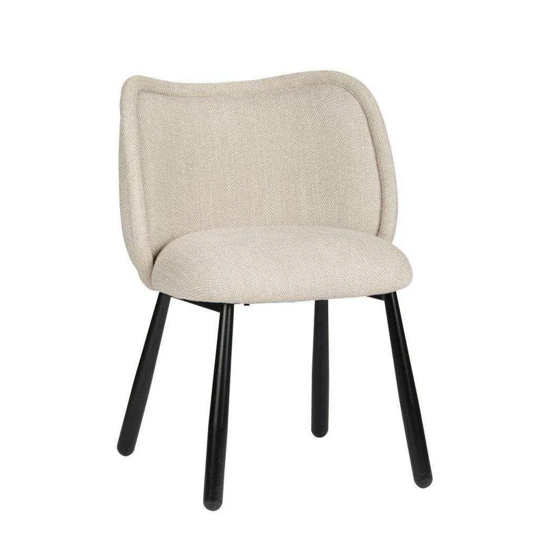 Panda stoel beige - 2 stuks