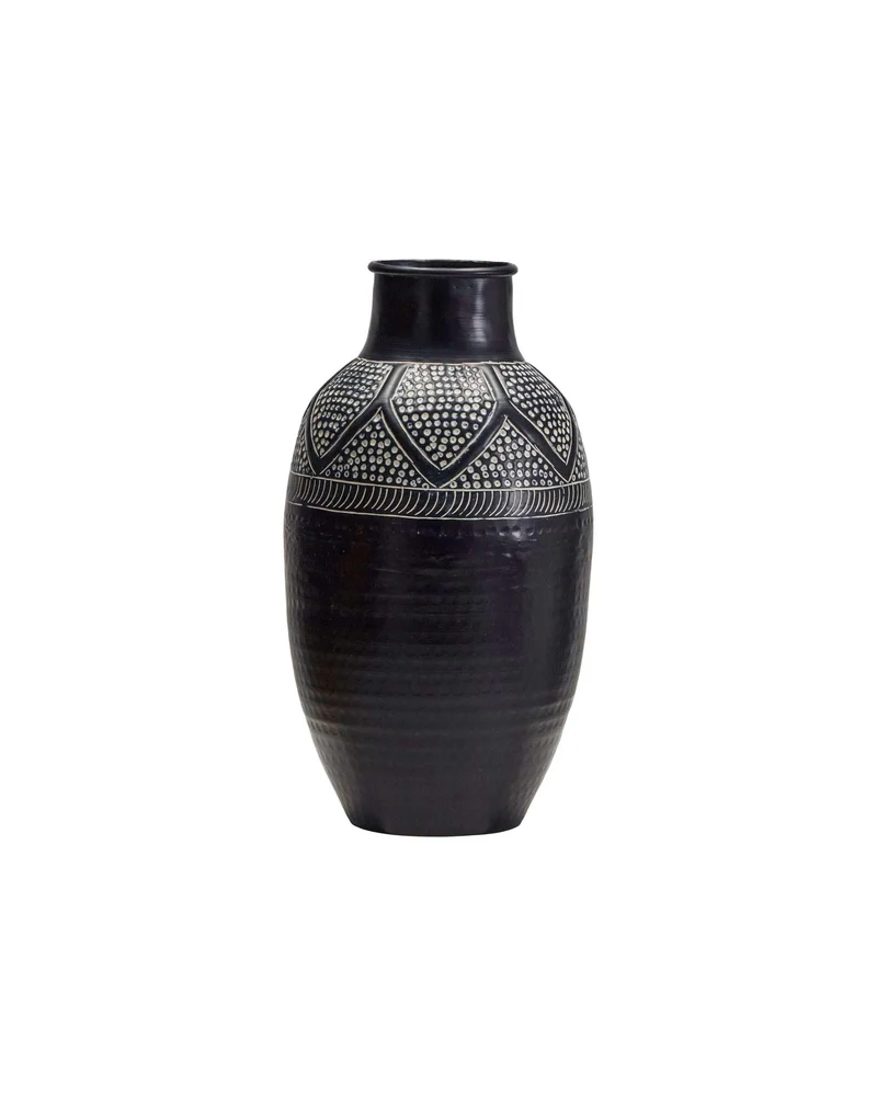 Vaas Bloss zwart 38cm