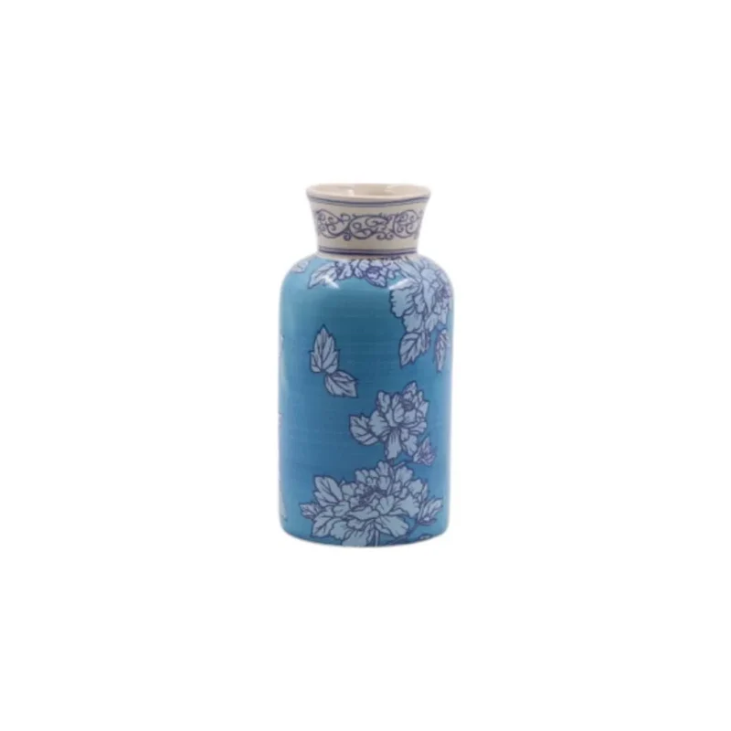 Blue Blossom vaas blauw 18cm