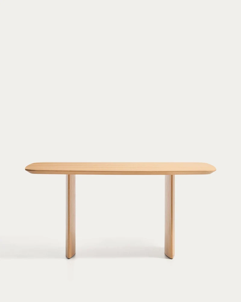 Litto Tisch aus Eichenfurnier 160 x 90 cm