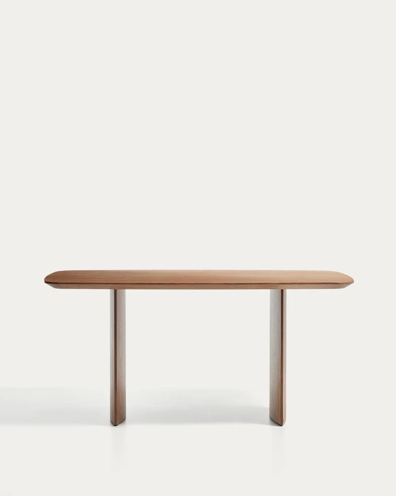 Litto Tisch aus Walnussfurnier 160 x 90 cm