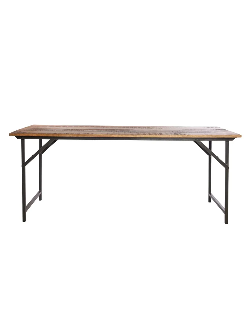 Eettafel Party naturel 80x180cm