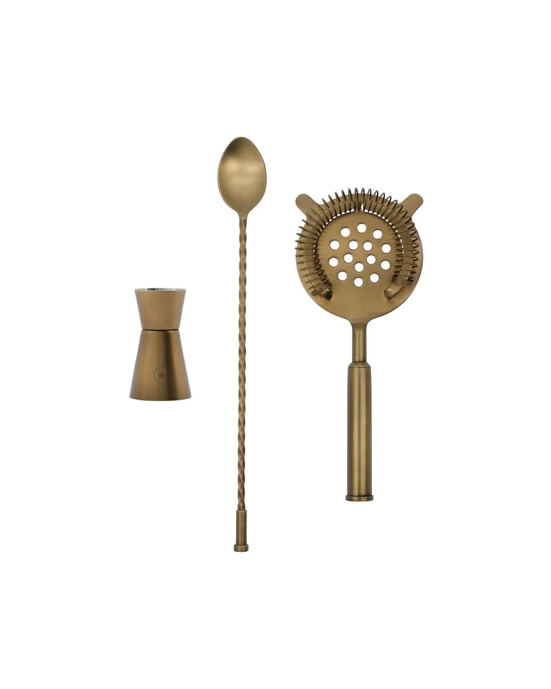 Bar-accessoires set Baar koper