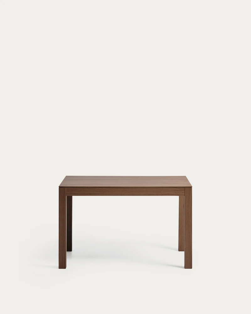 Ausziehtisch Narevi aus Eichenfurnier mit Walnuss-Finish 130 (190) x 80 cm