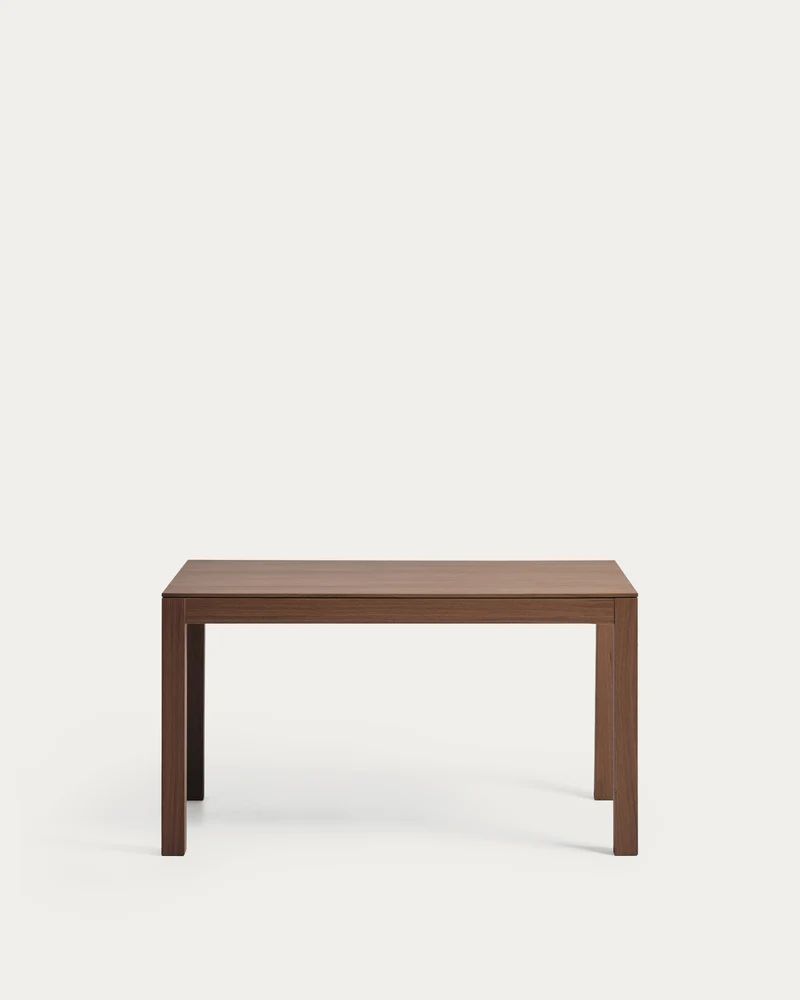 Ausziehtisch Narevi aus Eichenfurnier mit Walnuss-Finish 170 (230) x 80 cm