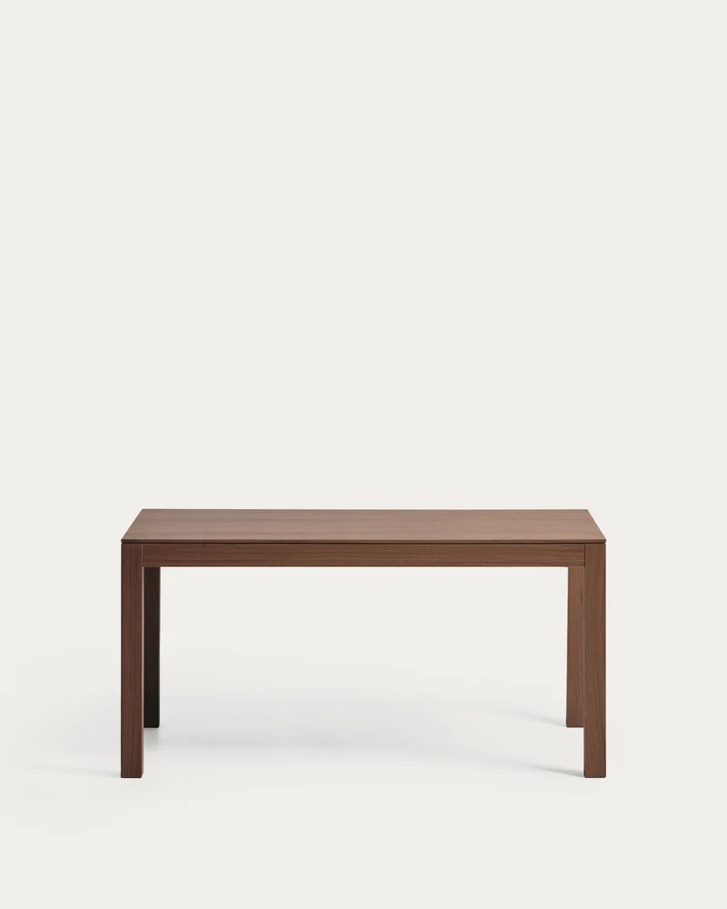 Ausziehtisch Narevi aus Eichenfurnier mit Walnuss-Finish 210 (270) x 100 cm