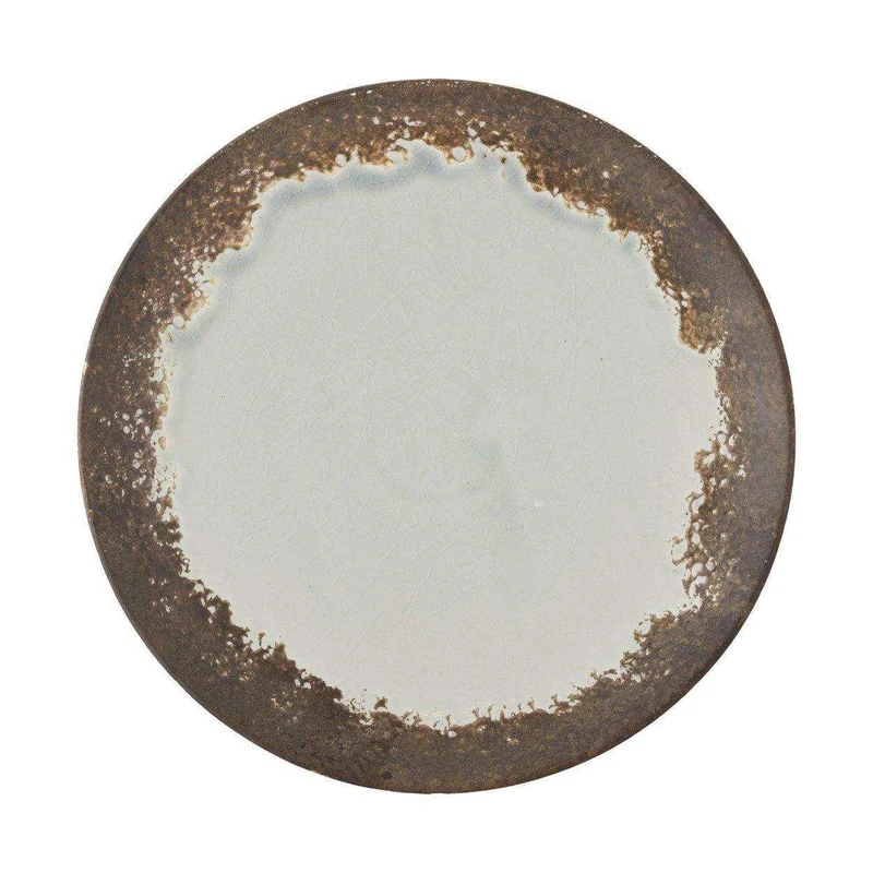 Paula bord bruin blauw bruin26 cm