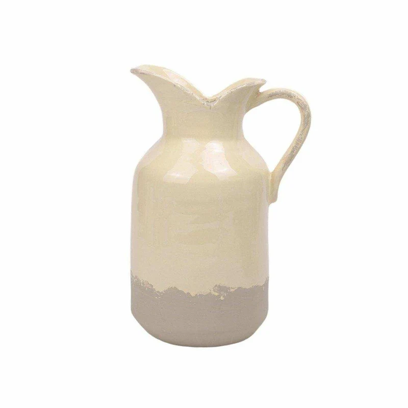 Kruik vaas Prado beige 31cm