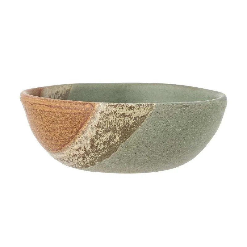 Paula schaaltje groen en oranje 16cm