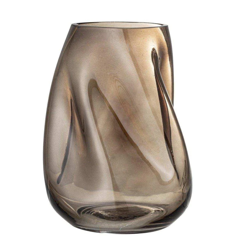 Vaas Ingolf bruin glas 26cm