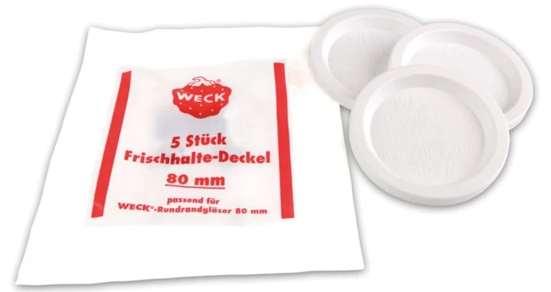 5 Stk. Frischhalte-Deckel 80