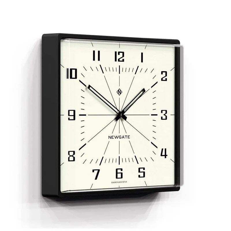 Box Office wandklok zwart 42cm