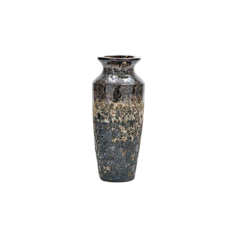 Vaas Maya antiek bruin 40cm