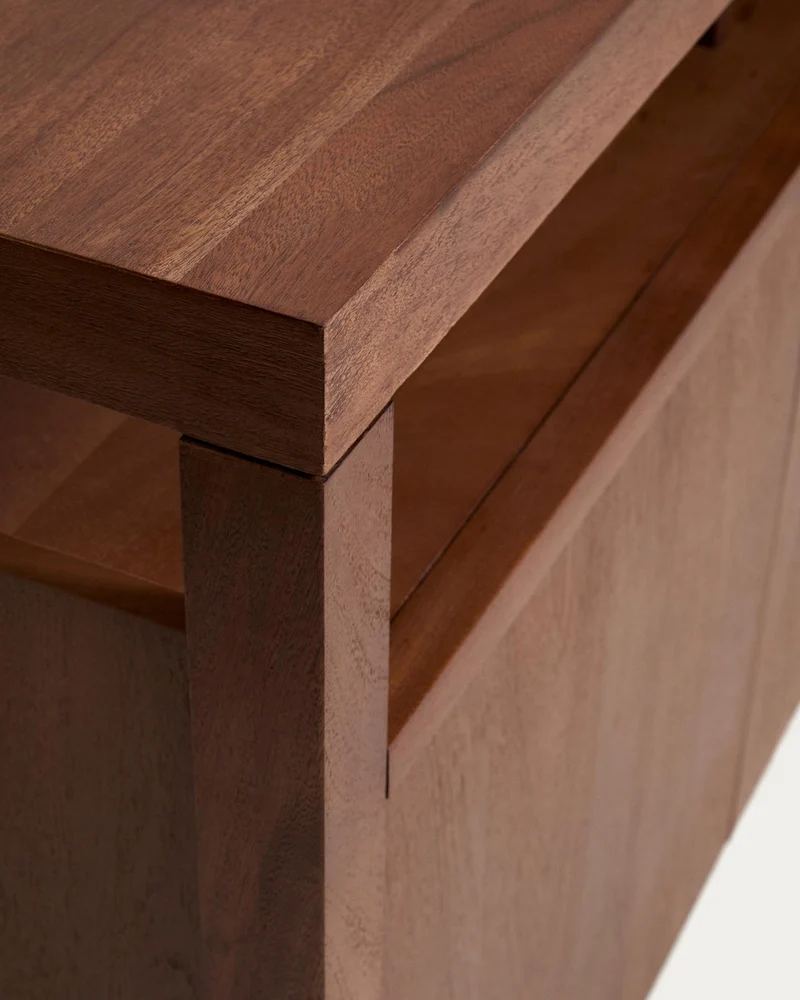 Sideboard Norani aus massivem Akazienholz und Akazienfurnier 180 x 85 cm