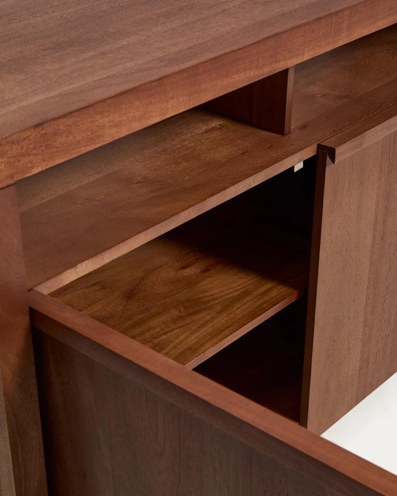 Sideboard Norani aus massivem Akazienholz und Akazienfurnier 180 x 85 cm