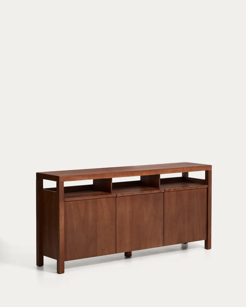 Sideboard Norani aus massivem Akazienholz und Akazienfurnier 180 x 85 cm
